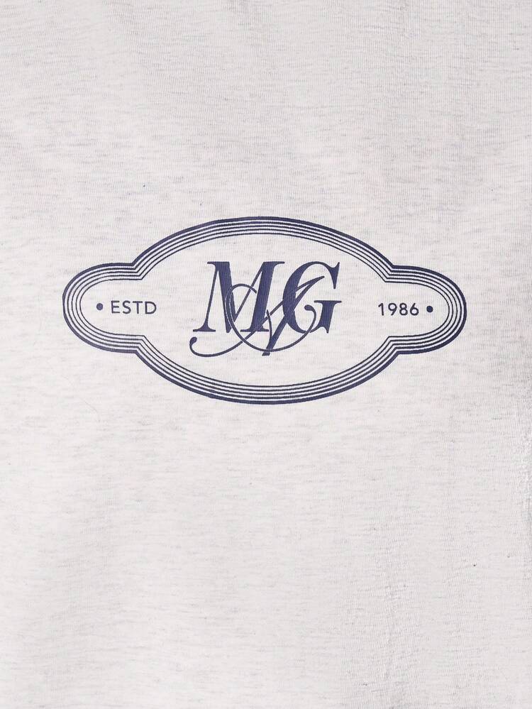 MISSGUIDED Übergroßes Grafik-T-Shirt mit Logodruck