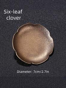 1个铜镀层茶杯垫 - 日式禅意风格，耐热防滑，茶道及家居装饰的优雅礼品 - 彩色 - 查看 7