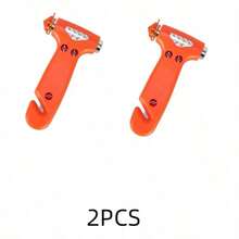 1/2件二合一锤子多功能汽车救援锤逃生锤窗户破碎器 - 彩色 - 查看 10