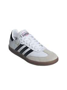 Adidas Samba Indoor Football Women's Boots White / Black / Vivid Red IH6001 - 白色 - 查看 3