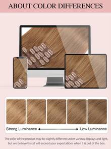 7PCS With 20 Clips Straight Clip In Hair Extensions 100% Real Human Hair Color 6# Light Brown 14-22 Inch 115G Double Weft Invisible Clip Hair Extensions Remy Natural Human Hair For Women Girls Daily Use Halloween Costumes Winter Christmas Halloween Costumes Autumn Outfits Women Fall Outfits - S6 - View 16