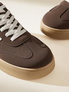 CUCCOO EASI Women's Fashionable Versatile Casual Thick-Soled Sneakers