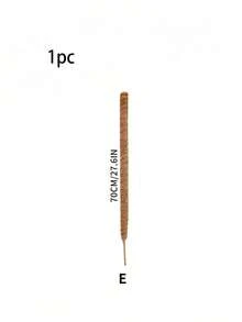 1pc/2pcs DIY Bendable Plant Support Poles, Flexible Moss Poles, Free-Form Climbing Vine Poles, Used To Support Plants, Monster Plants, Climbing Plants, Indoor Plants, Flowers, And Potted Plants With Stakes And Brackets, Spring Decoration - Brown - View 22