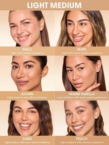 SHEGLAM Skin Sync Satin Kem NềN-Acorn ThươNg HiệU LàM đẹP Trang đIểM Mỹ PhẩM Cho Phụ Nữ Và Cô GáI HoàN HảO Cho MùA Hè MùA XuâN Lý TưởNg Cho Y2K ThờI Trang Sang TrọNg Phù HợP Cho Sinh NhậT NgàY CủA Mẹ Quà TặNg TiệC SẵN SàNg MàU SắC TốT NhấT - Acorn - Xem 9