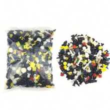 50/100/200/500PCS/Set Universal Plastic Clips For Car Bumper Door, Durable Auto Fastener Set, Mixed Auto Retainer Fastener Rivets Clips Set For Easy Car, Bumper & Door Panel Repair - color mixing - View 6