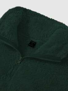 Claim Dot Áo nỉ chui đầu nam, phong cách đường phố, hợp thời trang, món quà tuyệt vời cho bạn trai/chồng, thích hợp cho các dịp thường ngày, thể thao, đi làm, đi học, du lịch, hoặc mặc đôi. - Màu xanh lá cây đậm - Xem 6