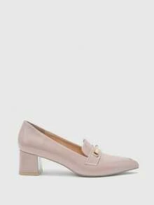 CUCCOO BIZCHIC Women's Pointed Toe Daily Commute Fashion High Heel Pumps Spring Shoes - Dusty Pink - View 2
