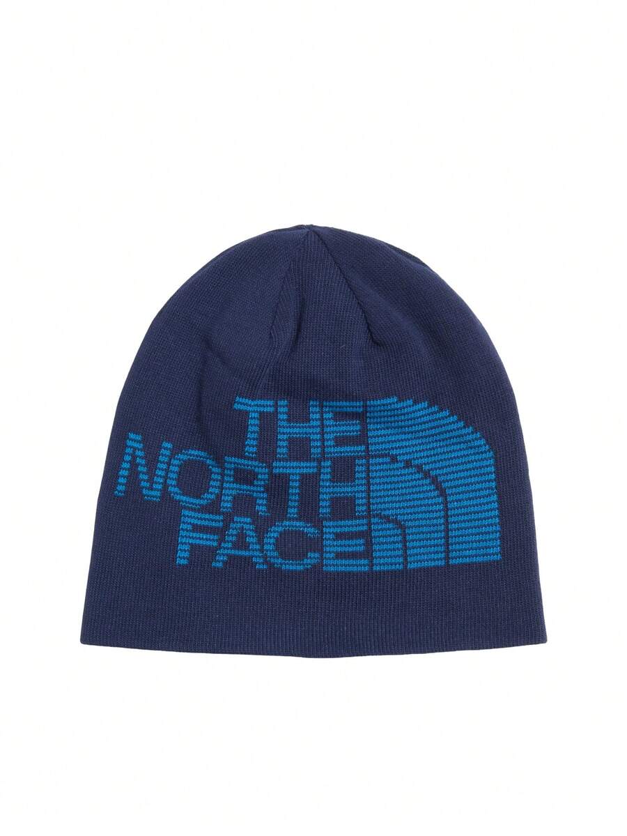 The North Face Reversible Unisex Beanie Blue - Blue - View 1