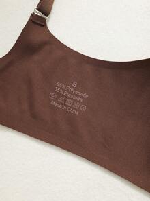 NudeFit 3pcs/Set Minimalist Seamless Wireless Bras For Women - Multicolor - View 5