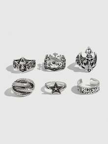 Ancient Silver - Skull Star