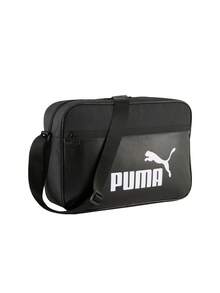 Puma Campus Unisex Reporter Bag Medium Black - Black - View 2
