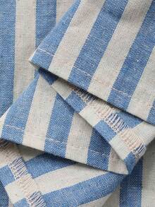 DAZY Young Boy Striped Short Sleeve Single-Breasted Casual Shirt