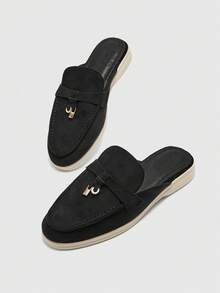 CUCCOO BIZCHIC 女士休闲套脚平底运动鞋 - 靜夜黑色 - 查看 10