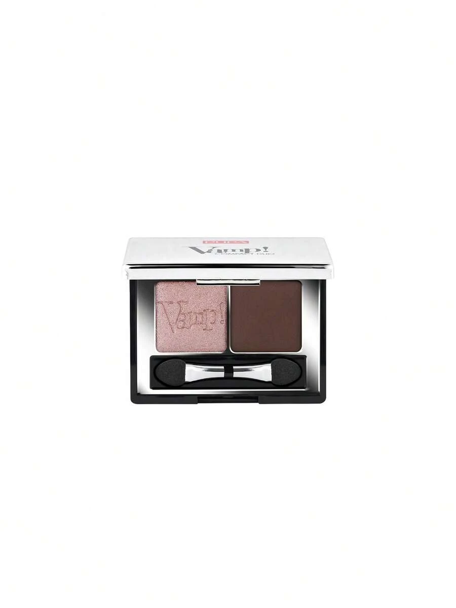 Pupa Milano Vamp! Compact Duo Eyeshadow 002 Pink Earth 2.2 G - #002 Pink Earth - View 1