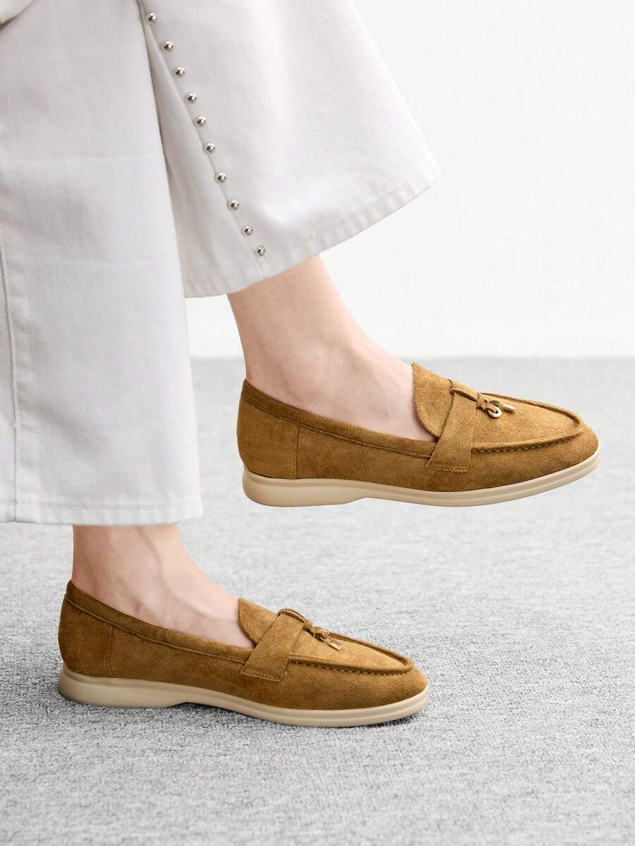 CUCCOO BIZCHIC أحذية رياضية كاجوال بدون رباط للنساء، لون وردي، مناسبة للربيع وعطلة الربيع وعيد الفصح - لون برتقالي - مشاهدة 1