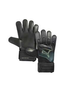 Puma Ultra Play Men Football Goalkeeper Gloves Black - Puma Black Green - View 1