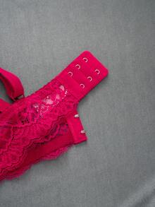 Snug Zone 3件套性感蕾丝支撑浪漫简约钢圈可调节文胸，女士款 - 彩色 - 查看 4