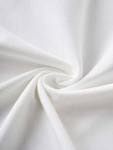 BATMAN X SHEIN Men's Casual Bat Print Round Neck Long Sleeve T-Shirt, Autumn - White - View 5