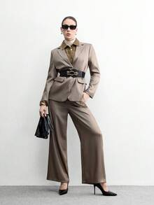 CUCCOO BIZCHIC New Versatile Pointed Toe High Heels For Women Valentine's Day - Graphite Black - View 6