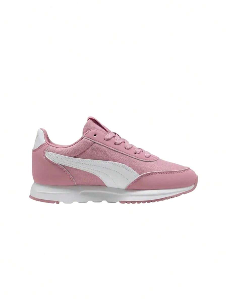 Puma R78 Lightwind Junior Sneaker Pink 403706 - Pink White - View 1