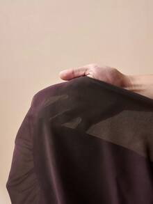 Zivah Bộ 2 món, kiểu dáng mới Xuân/Hè 2026, áo hai dây xếp ly họa tiết hoa và quần cargo cạp chun, chất liệu chiffon, màu nâu. - màu nâu - Xem 9