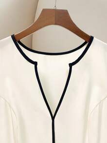 GlowEve 一款简约休闲的女士夏季连衣裙 - 杏色 - 查看 4