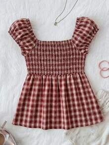 SHEIN 少女百搭白色衬衫，休闲或正式场合皆宜，适合毕业季和日常穿着。 - 白色 - 查看 2