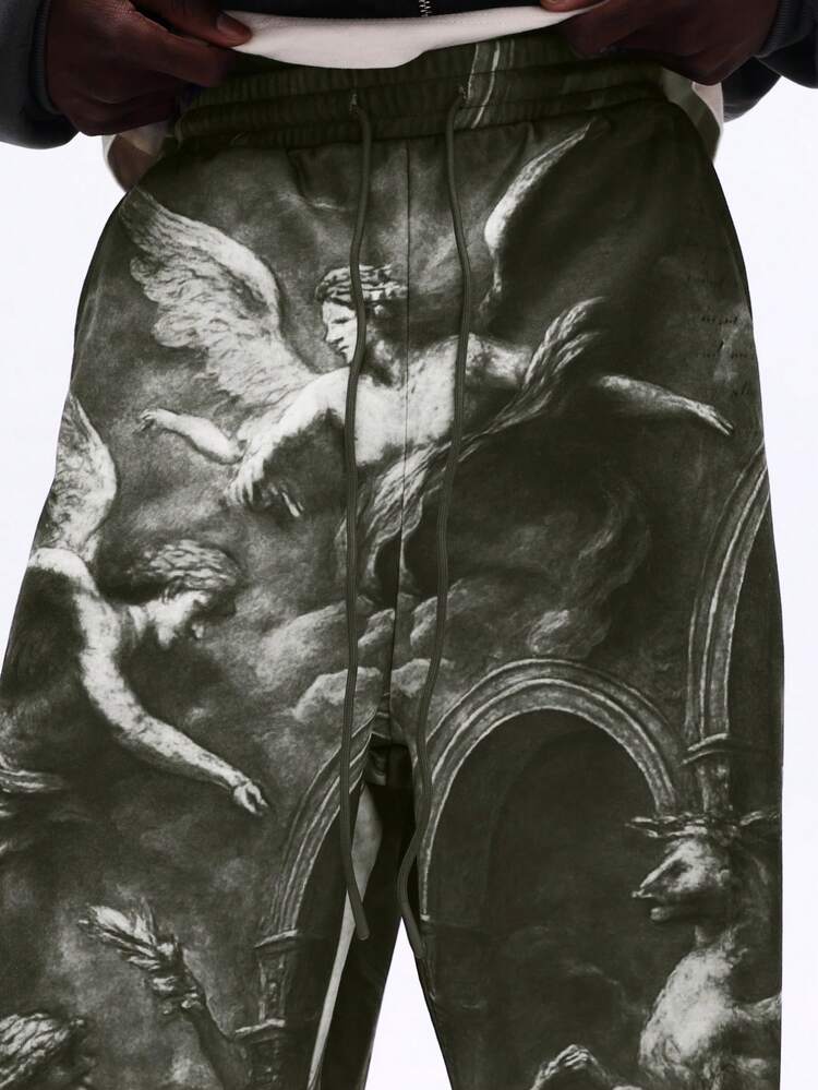 Renaissance Angel All Over Print Sweatpants