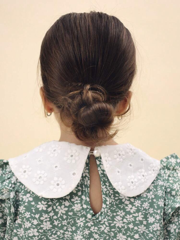 Floral Dress With Peter Pan Collar