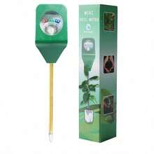 Soil Sensor Tester Plant Water Monitor Soil Plant Moisture Meter Soil Hygrometer Sensor For Garden Lawn Farm Indoor Outdoor No Battery Required - Army Green - View 1