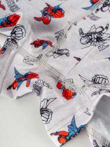 5pcs/Pack Boys' Cotton Comfortable Video Game Printed Briefs - Multicolor - View 5