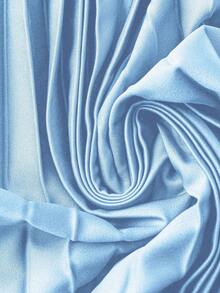 Franclia 大码百褶裙，优雅浪漫，适合派对、酒红色圣诞节、新年等场合 - 霧霾藍 - 查看 5