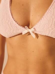 Aralina 3 Packs JACQUARD PASTELS V NECK G- STRING KNICKER SET - Multicolor - View 5