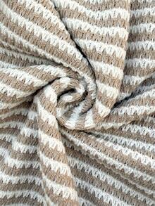 SHEIN Vacation Casual Sleeveless Jumpsuit For Pregnant Women - Black and White - View 3