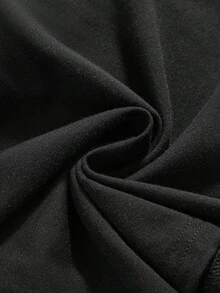 ROMWE Grunge Punk Women's Retro Punk Sexy Halter Neck Tank Top With Metal Grommet Decoration, Versatile Street Style - Black - View 4
