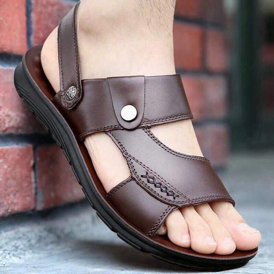 Sandals For Men - 棕色 - 查看 1