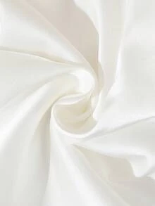 Franclia 女士上衣，女士无袖露背上衣，白色，纯色，性感上衣，是情人节约会和浪漫场合的完美之选。胸前饰有蝴蝶结，散发着浪漫气息。采用薄纱缎面材质，尽显优雅高贵。这款时尚新款晚装上衣，是正式场合、宾客着装和生日派对的理想之选。缎面蝴蝶结上衣，女士缎面衬衫，优雅丝绸上衣 - 白色 - 查看 8