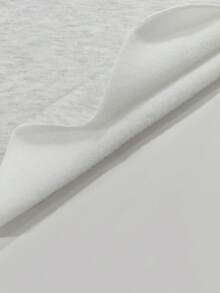 INAWLY 大码休闲格子拼接卫衣，秋冬款 - 灰色 - 查看 5