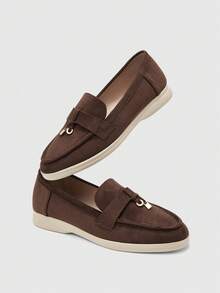 CUCCOO BIZCHIC Women Casual Slip-On Flat Athletic Sneakers Pink For And Vibe And Spring Shoes Spring Break Easter Valentine's Day - Bronze - View 10