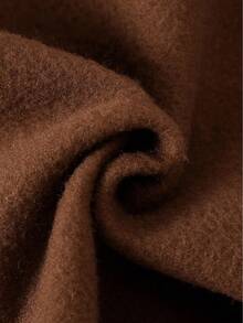 مجموعة ملابس كاجوال كورية الطراز لفتيات المراهقات، ملابس علوية بياقة بيضاء ذات لون أحادي وأكمام طويلة مقترنة بتنورة بني مطوية، طقم من قطعتين مناسب للخريف/الشتاء، العودة إلى المدرسة، أنيق وأنيق للارتداء اليومي، المدرسة، الخروج، الصور، الحفلات الخريفية - بني - مشاهدة 8