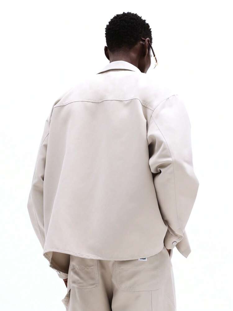 Relaxed Button Up Carpenter Shirt