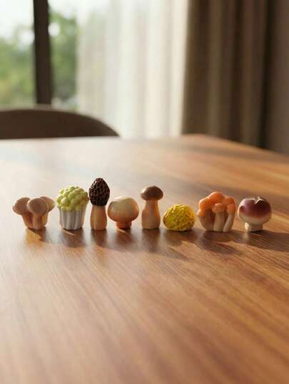 Cirelle Cute Mushroom Decor - อุปกรณ์จัดระเบียบโต๊ะ สไตล์ญี่ปุ่นเพื่อความสวยงามสำหรับสำนักงานและบ้าน