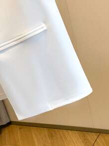 GlowEve 女士休闲百搭通勤纯色无袖常规外套 - 白色 - 查看 6