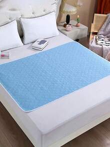 1 PC Waterproof Reusable Absorbent Non-Slip Washable Quick Dry Leakproof Mattress Pad Cover Floral Pattern Bed Mat For Adults Elderly Incontinence Menstrual Period Bedwetting All Season Waterproof Bed Protector Washable Underpad Sheet - Multicolor - View 1