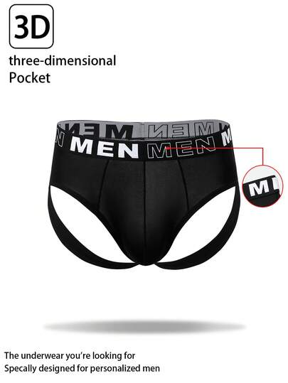 Rest Era Ropa interior tipo tanga sexy y reveladora para hombres