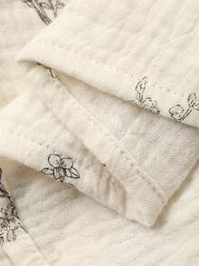 DAZY 花卉雪纺长款吊带背心和宽松睡裤女士睡衣套装