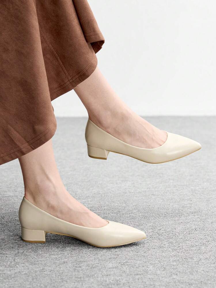 CUCCOO BIZCHIC Women's Pointed Toe Casual Versatile Flat Shoes Valentine's Day Spring Shoes