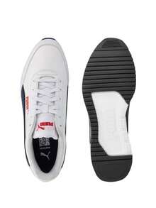 Puma R78 Lightwind SL Kids Sneaker White / Black / Red 403709 - White Black - View 2