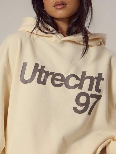 MUSERA Graphic Oversized Hoodie Sweatshirt Spring, Girly, Day Outfits, Cute, Casual Sweet Pea