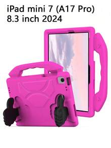 1PC Rose Red Thumb Grip Stand, Made Of High-Quality EVA Material, Shock-Absorbing & Anti-Fall Compatible With Multiple Brand Tablets - Hot Pink - View 12